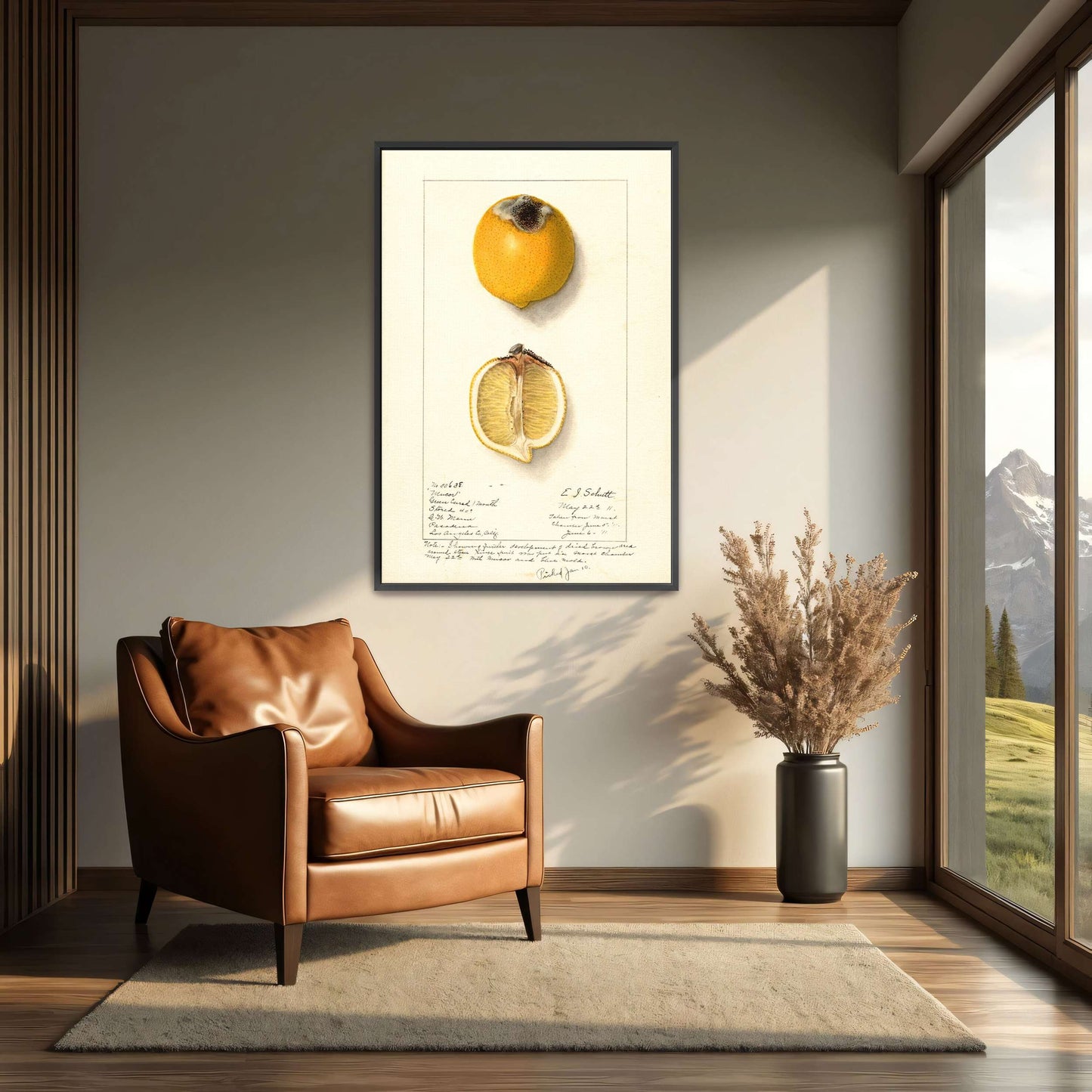 Lemon with Mucor by Ellen Isham Schutt