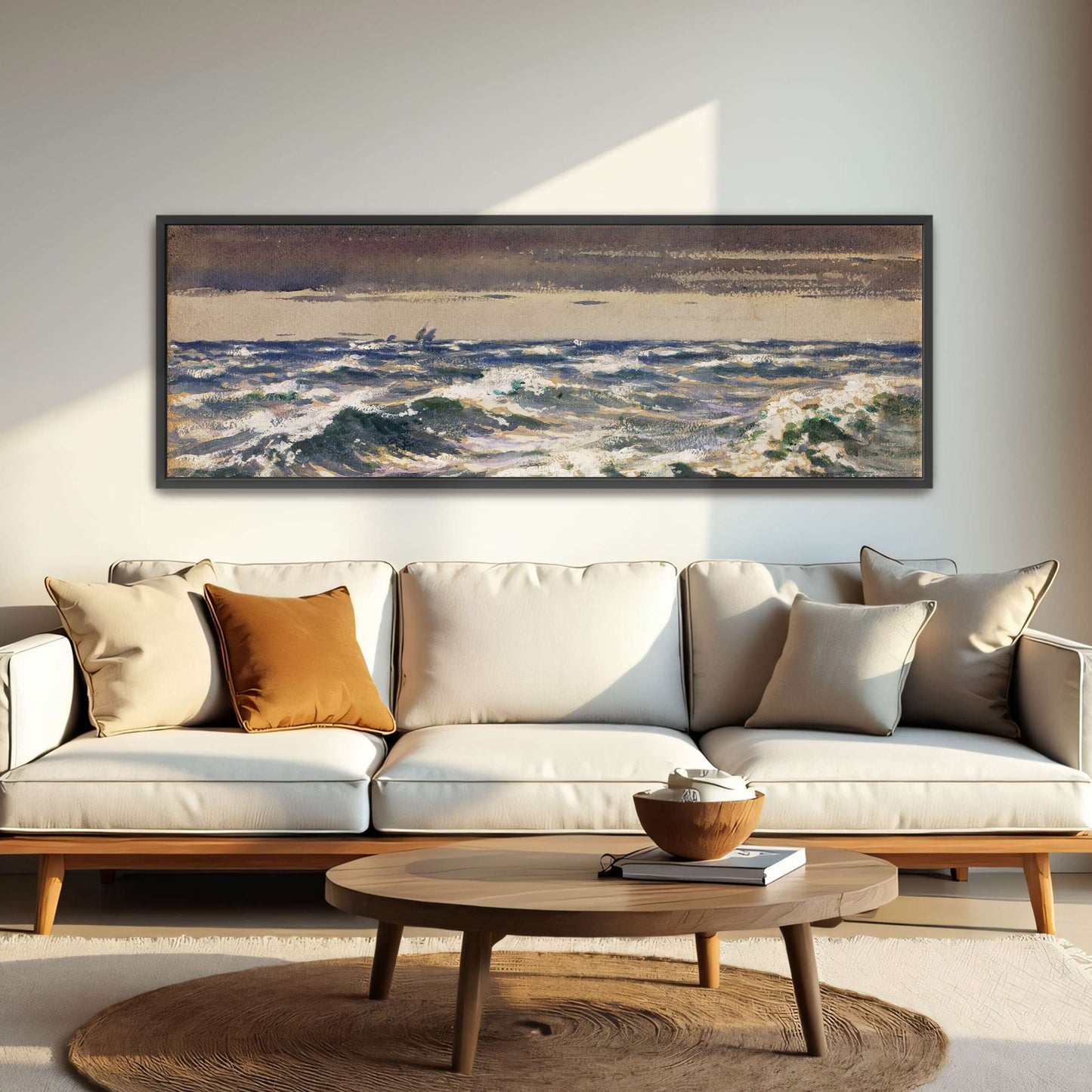 Choppy Waves on the Open Sea by William Henry Holmes