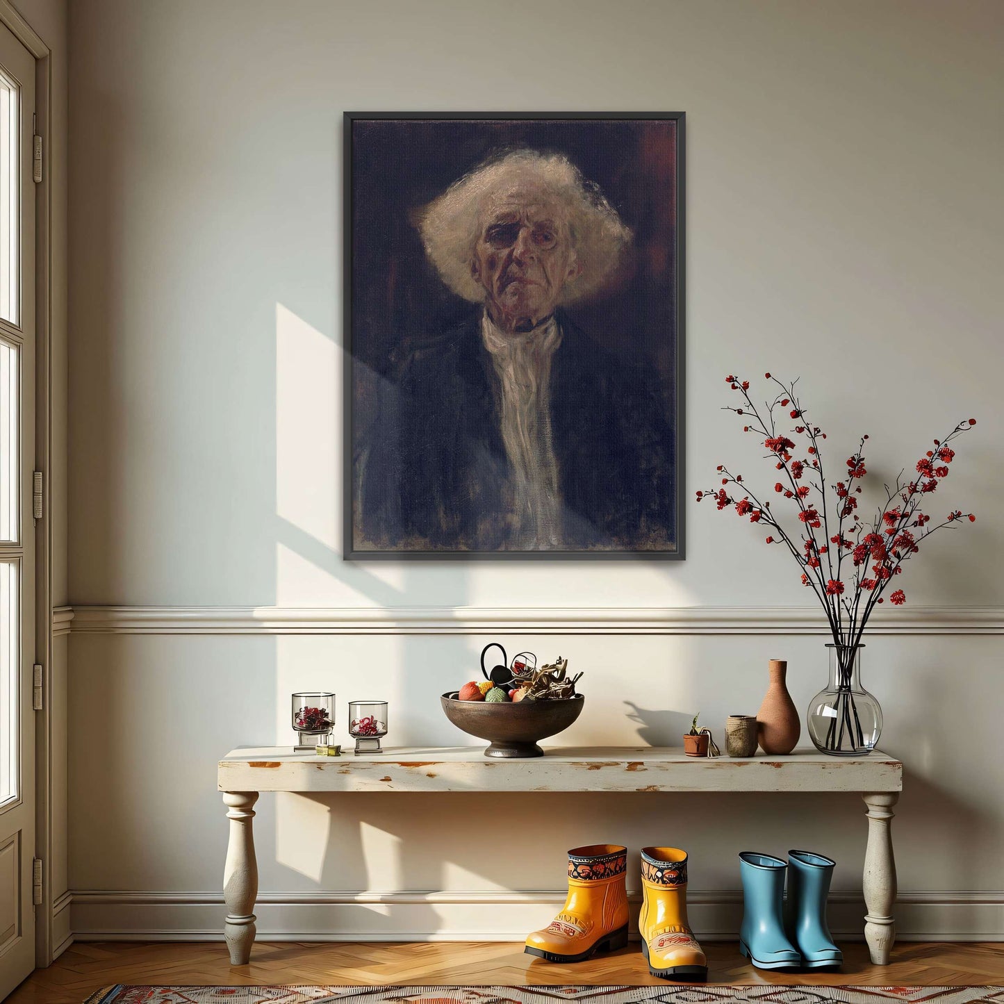 Portrait of an Elderly Man by Gustav Klimt