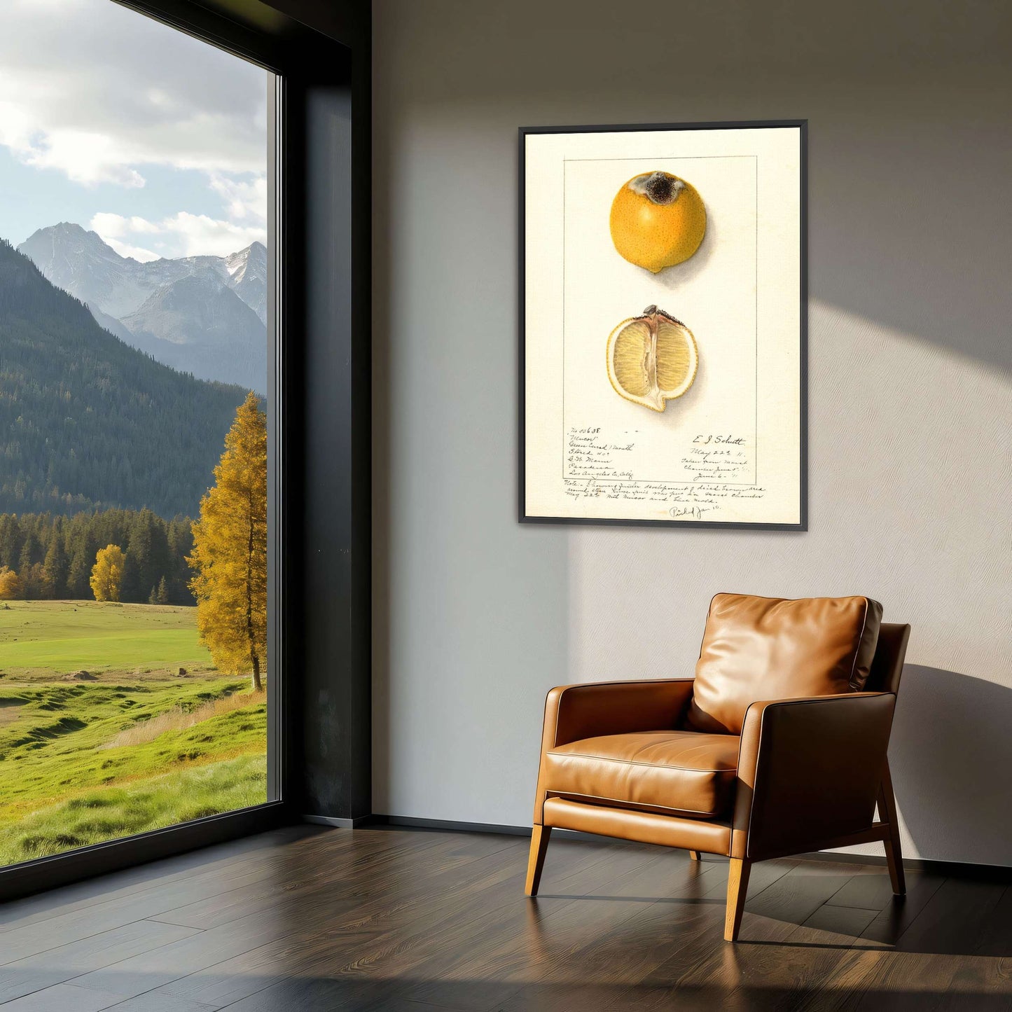 Lemon with Mucor by Ellen Isham Schutt