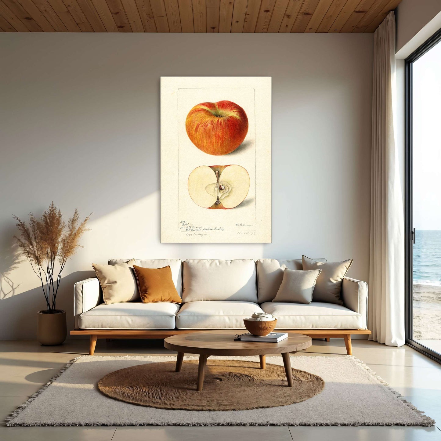 Apple watercolor painting by Deborah Griscom Passmore