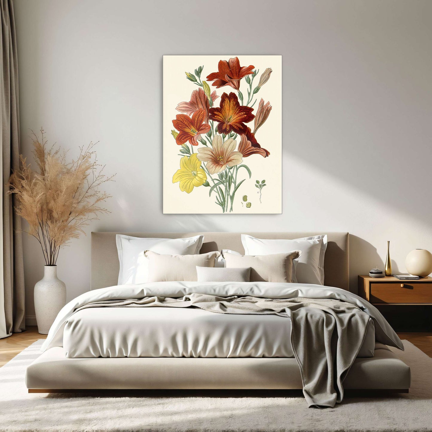 Botanical illustration of flowers by Edward Step