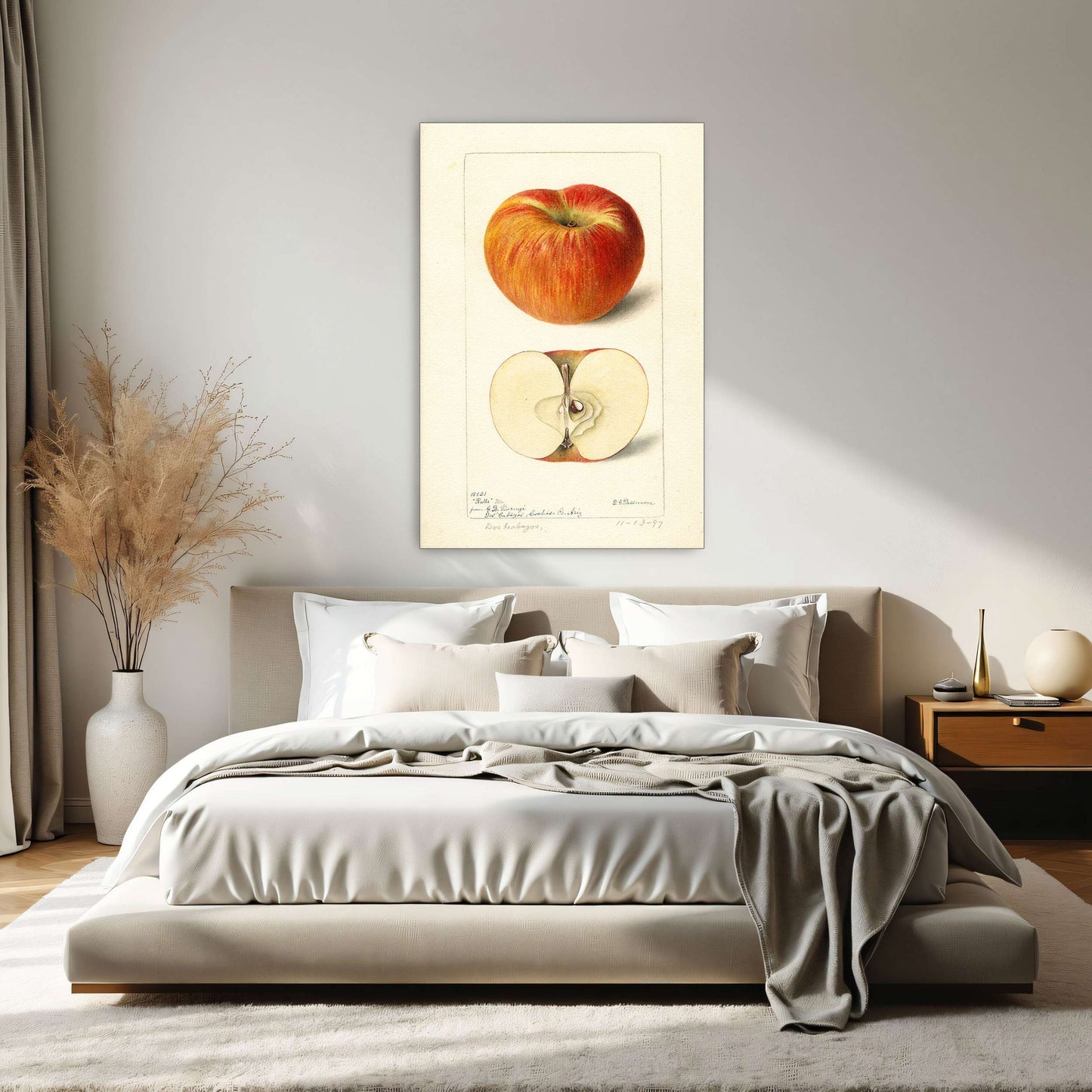 Apple watercolor painting by Deborah Griscom Passmore