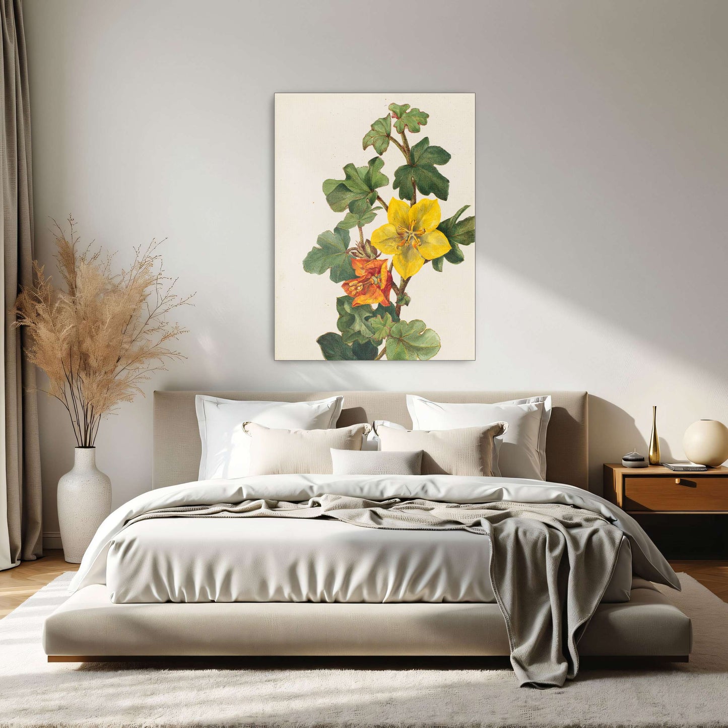 Yellow and orange flowers by Mary Vaux Walcott