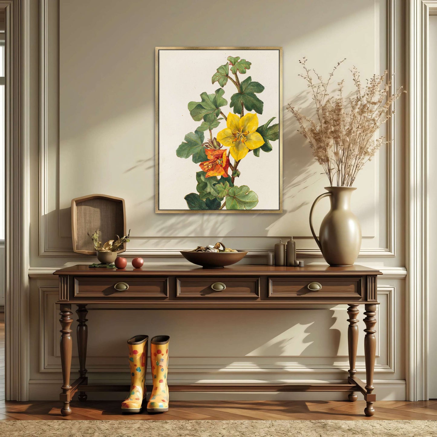 Yellow and orange flowers by Mary Vaux Walcott