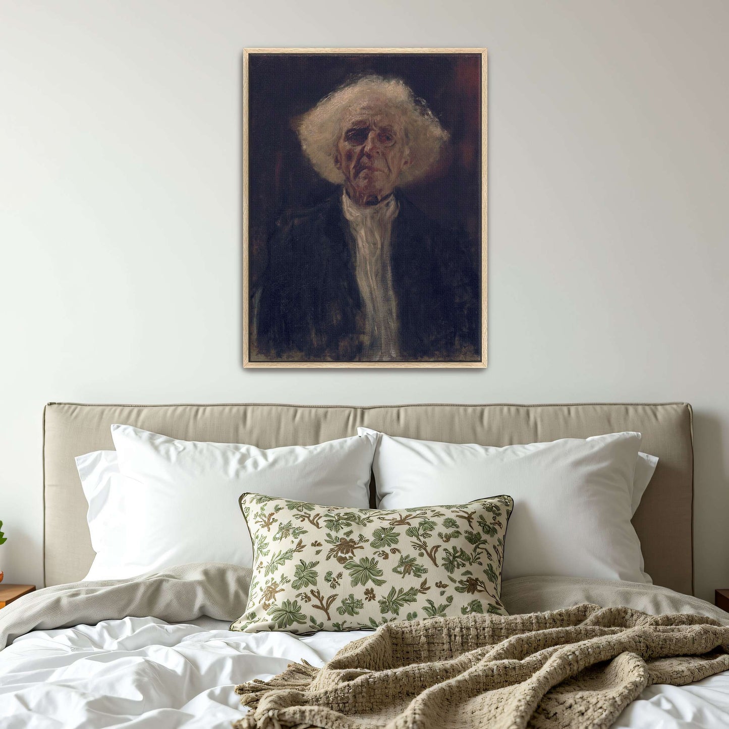 Portrait of an Elderly Man by Gustav Klimt