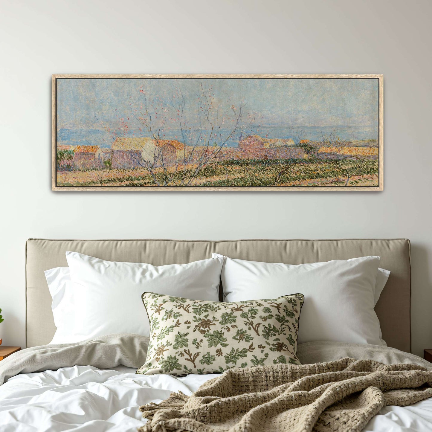 Countryside landscape with a tree by Paul Baum