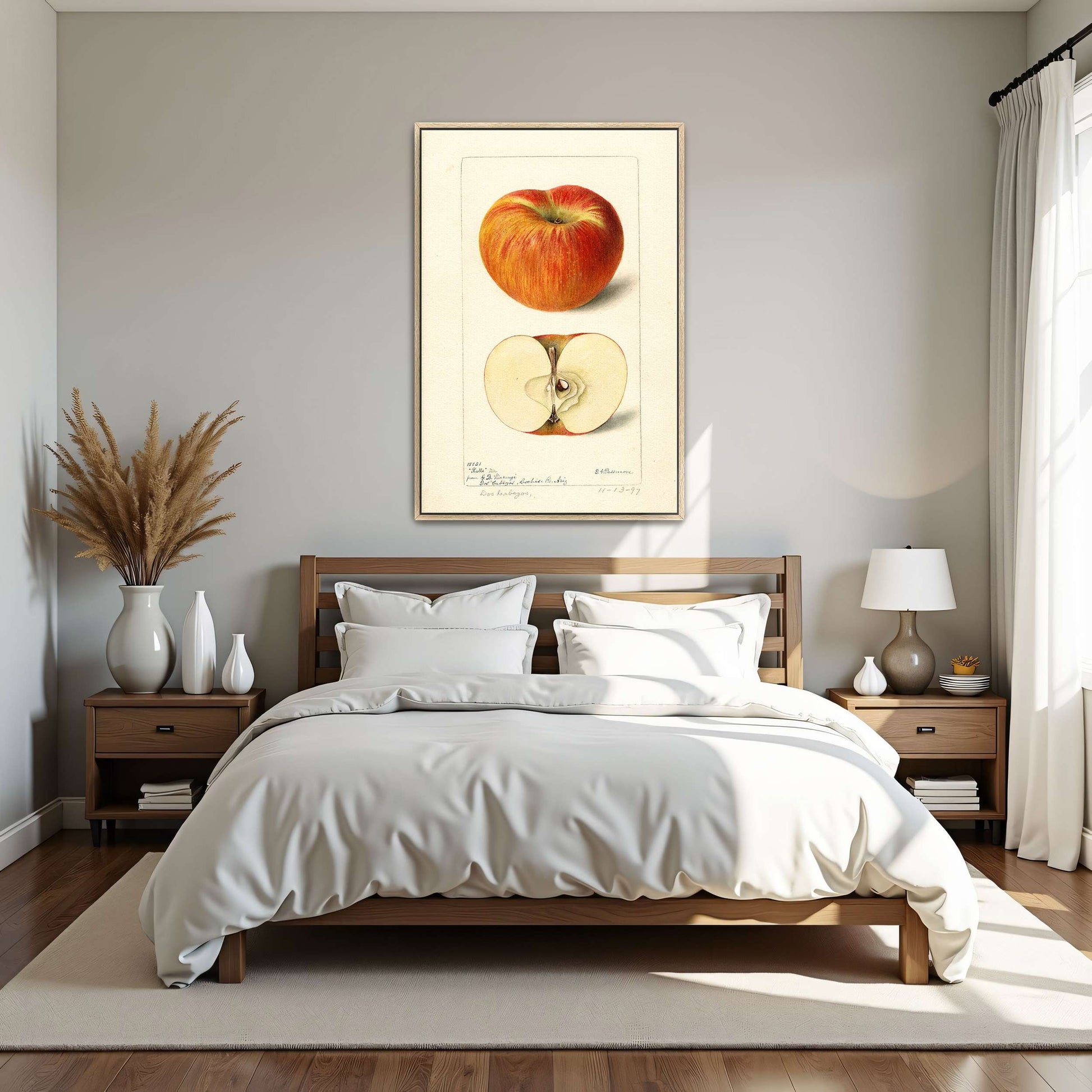 Apple watercolor painting by Deborah Griscom Passmore