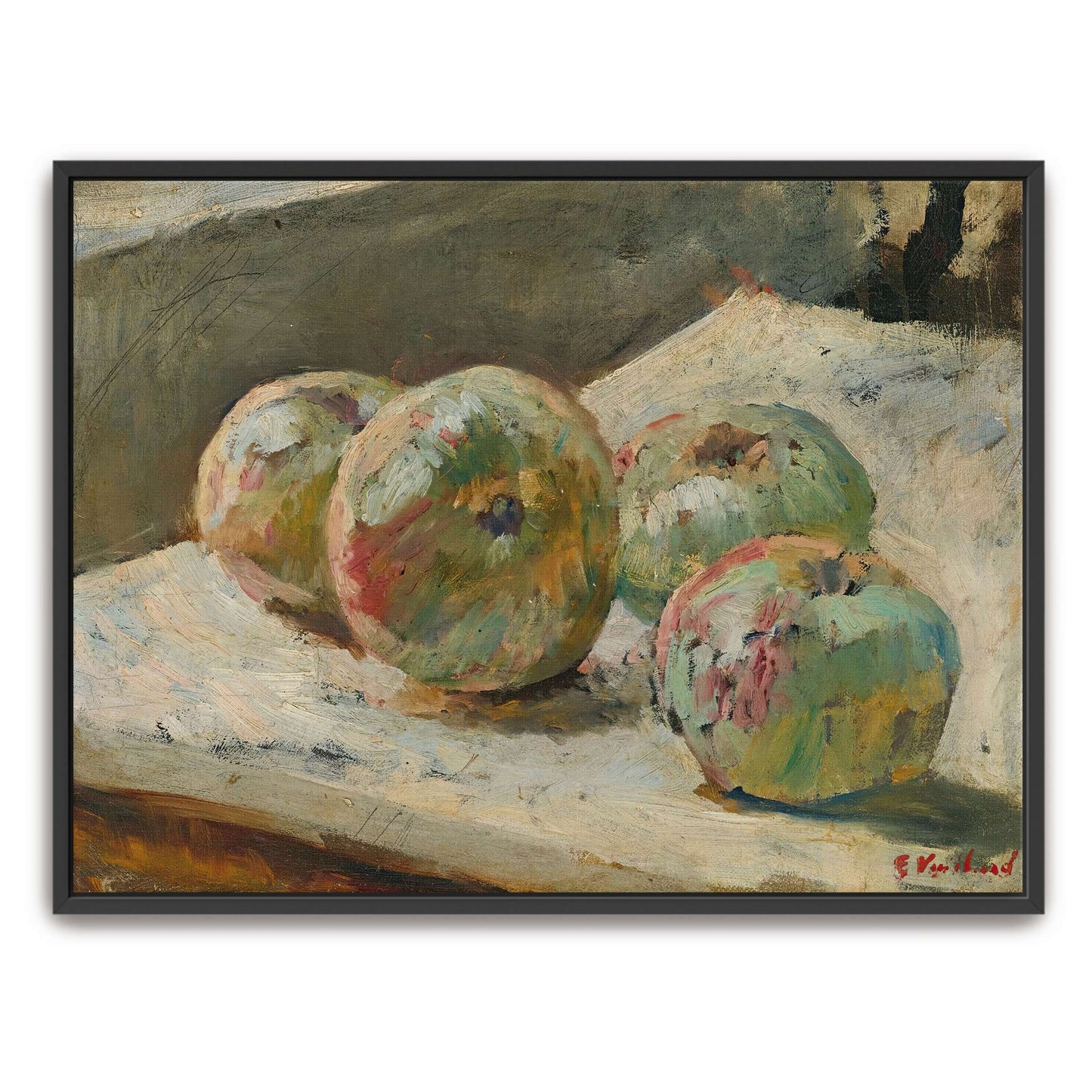 Still life with four apples by Édouard Vuillard