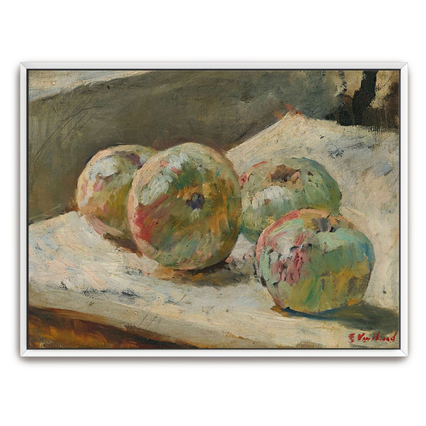 Still life with four apples by Édouard Vuillard