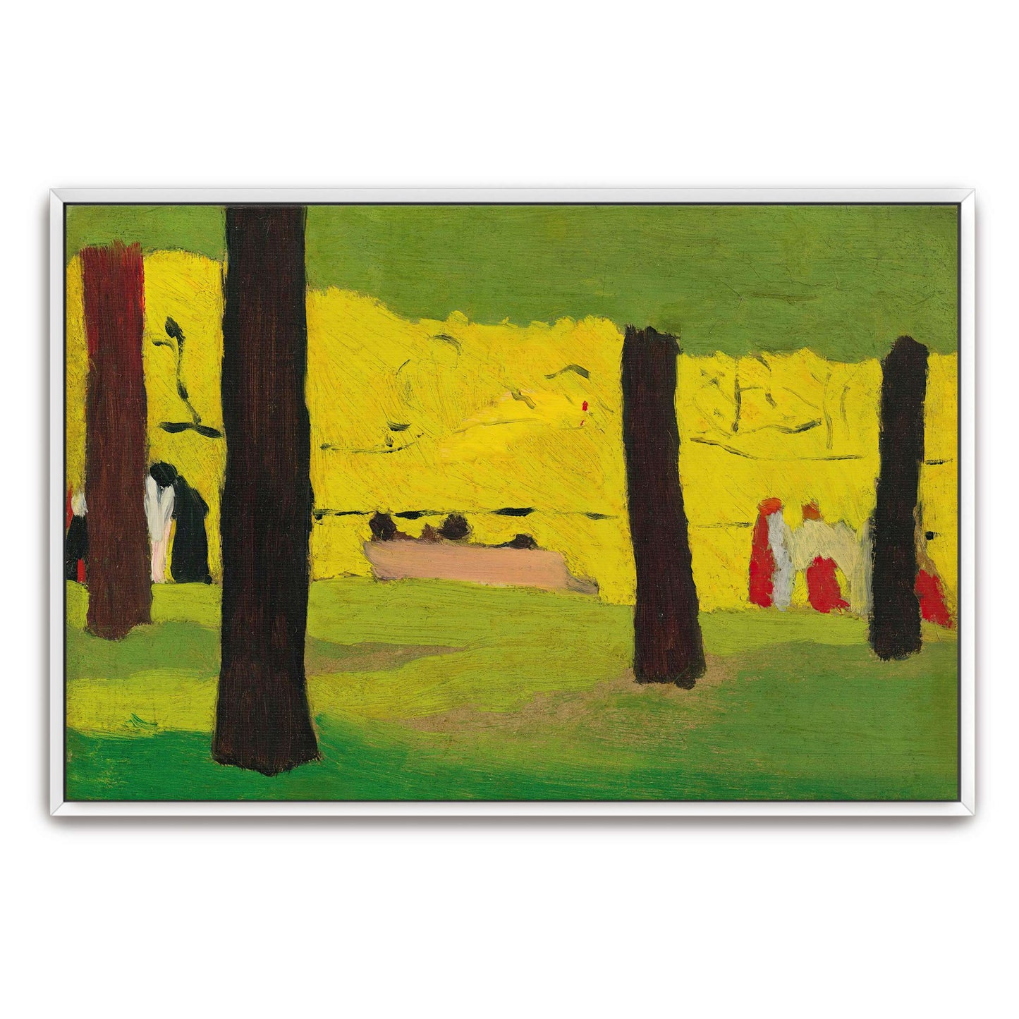 Park Scene with Figures and Trees by Édouard Vuillard