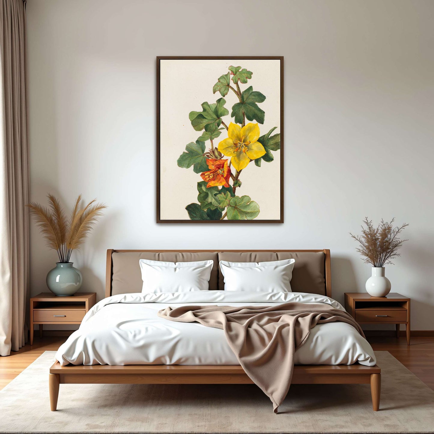 Yellow and orange flowers by Mary Vaux Walcott
