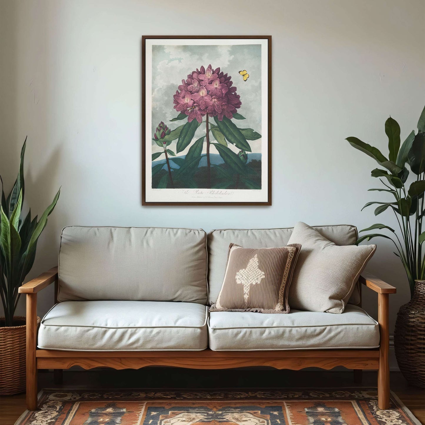 Pink Rhododendron with Insects by Robert John Thornton