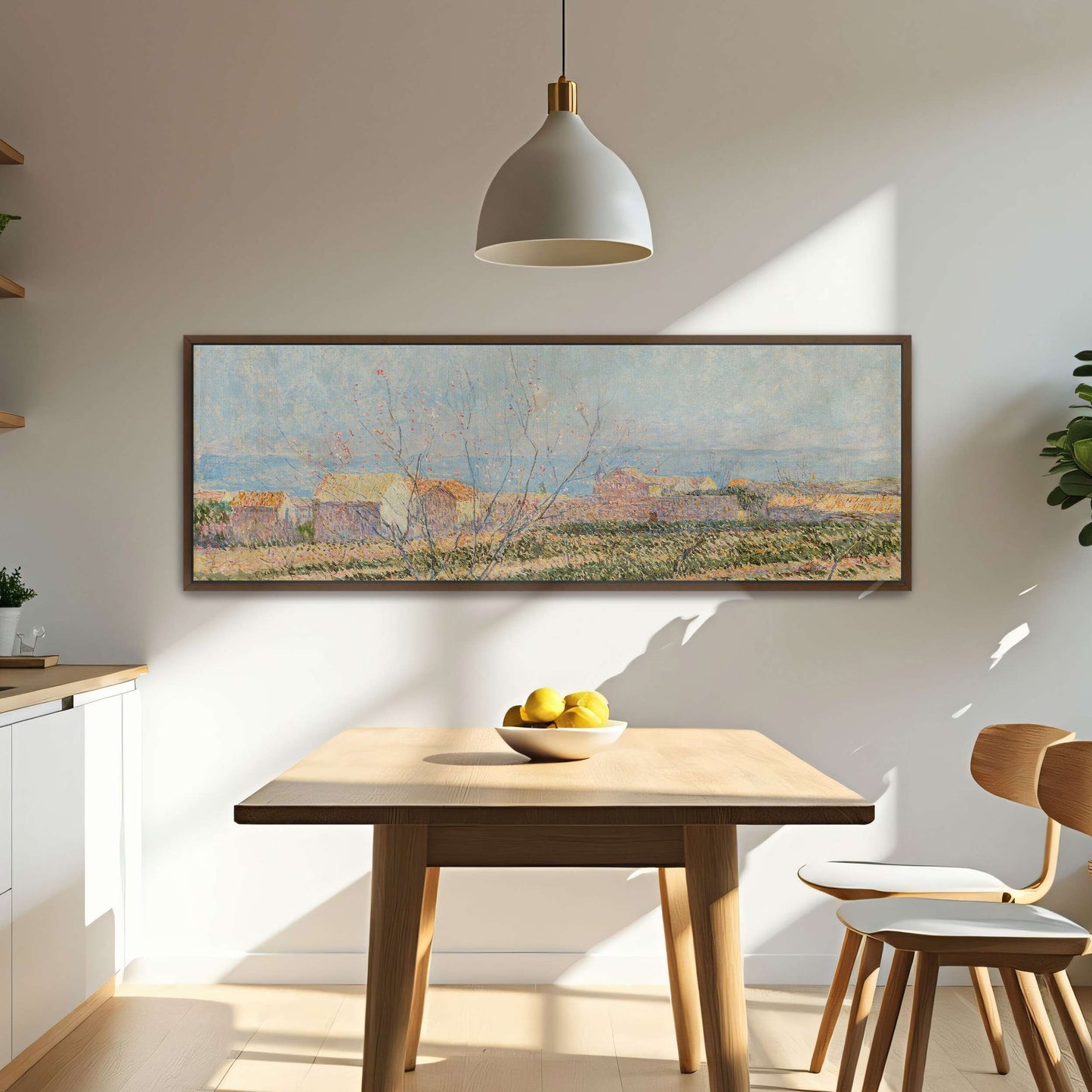 Countryside landscape with a tree by Paul Baum