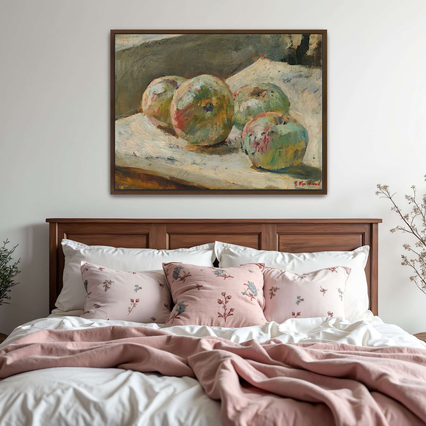 Still life with four apples by Édouard Vuillard
