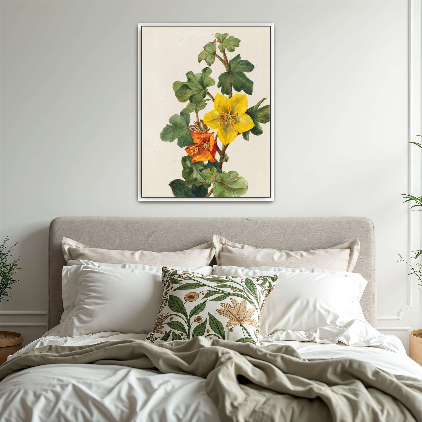 Yellow and orange flowers by Mary Vaux Walcott