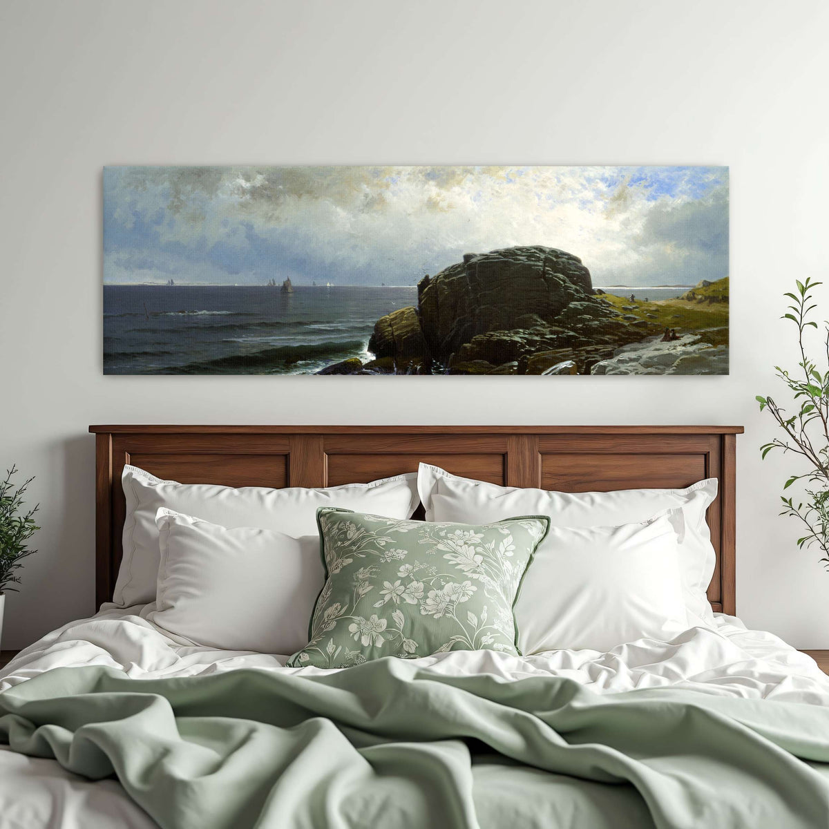 Art Above Fireplace