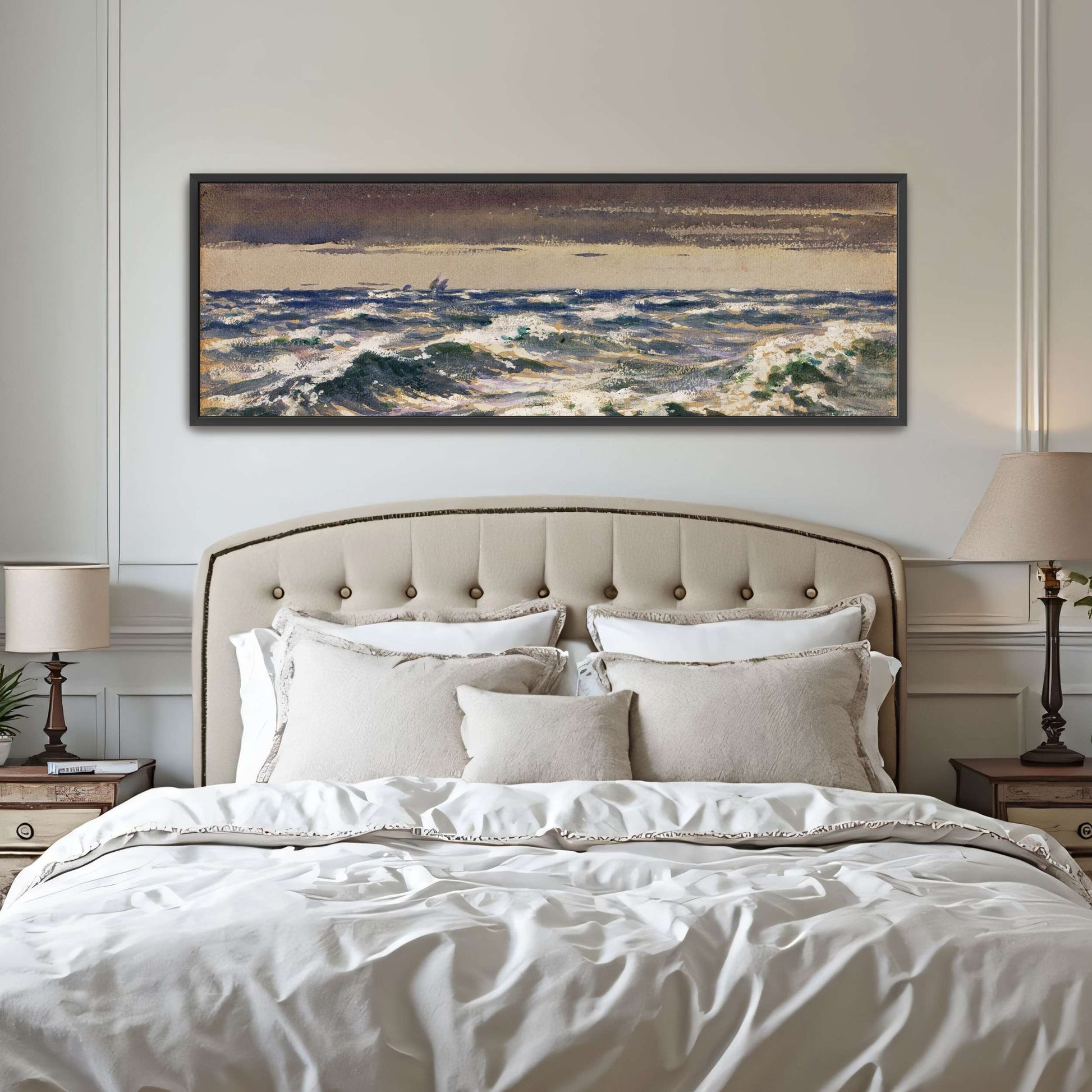 Choppy Waves on the Open Sea by William Henry Holmes