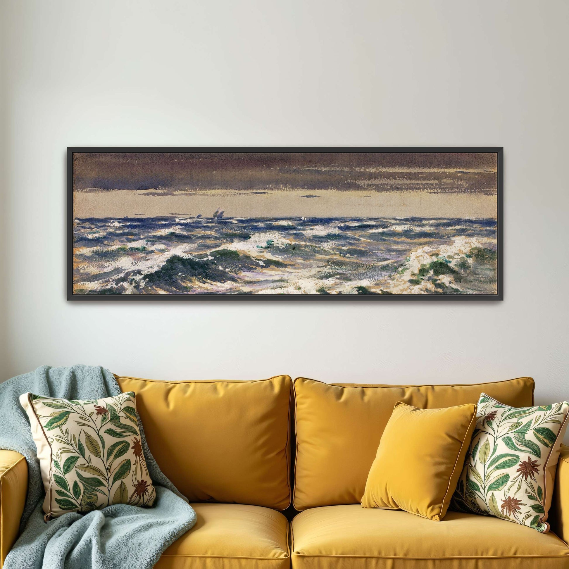 Choppy Waves on the Open Sea by William Henry Holmes