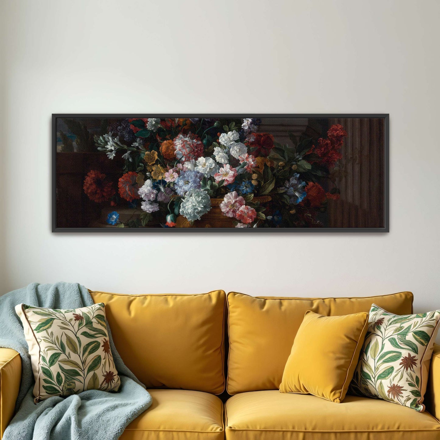 A still life of flowers in an urn by Jean-Baptiste Monnoyer