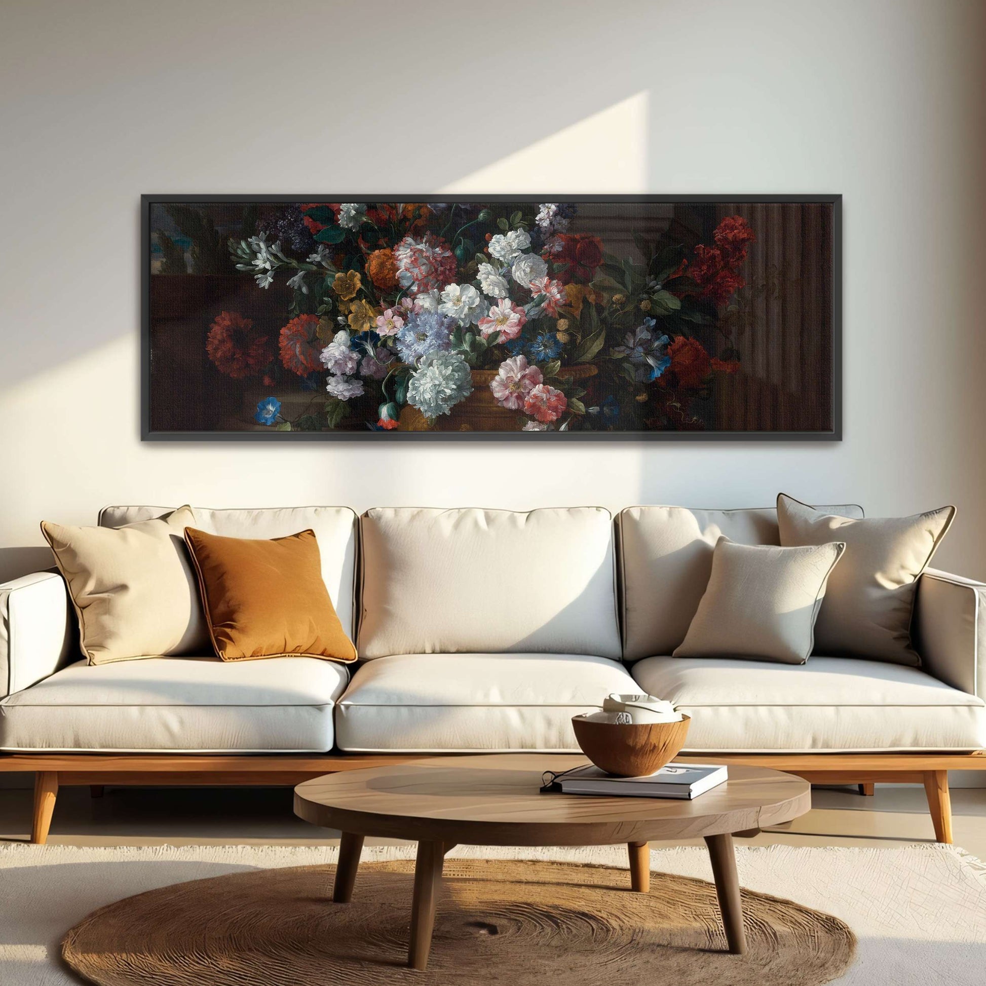 A still life of flowers in an urn by Jean-Baptiste Monnoyer