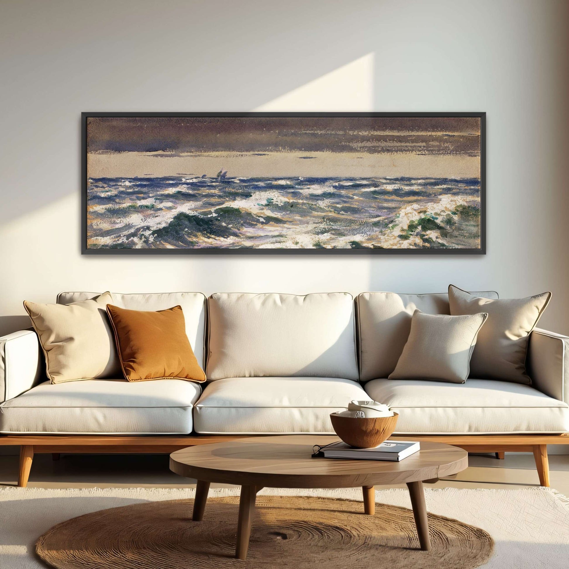 Choppy Waves on the Open Sea by William Henry Holmes