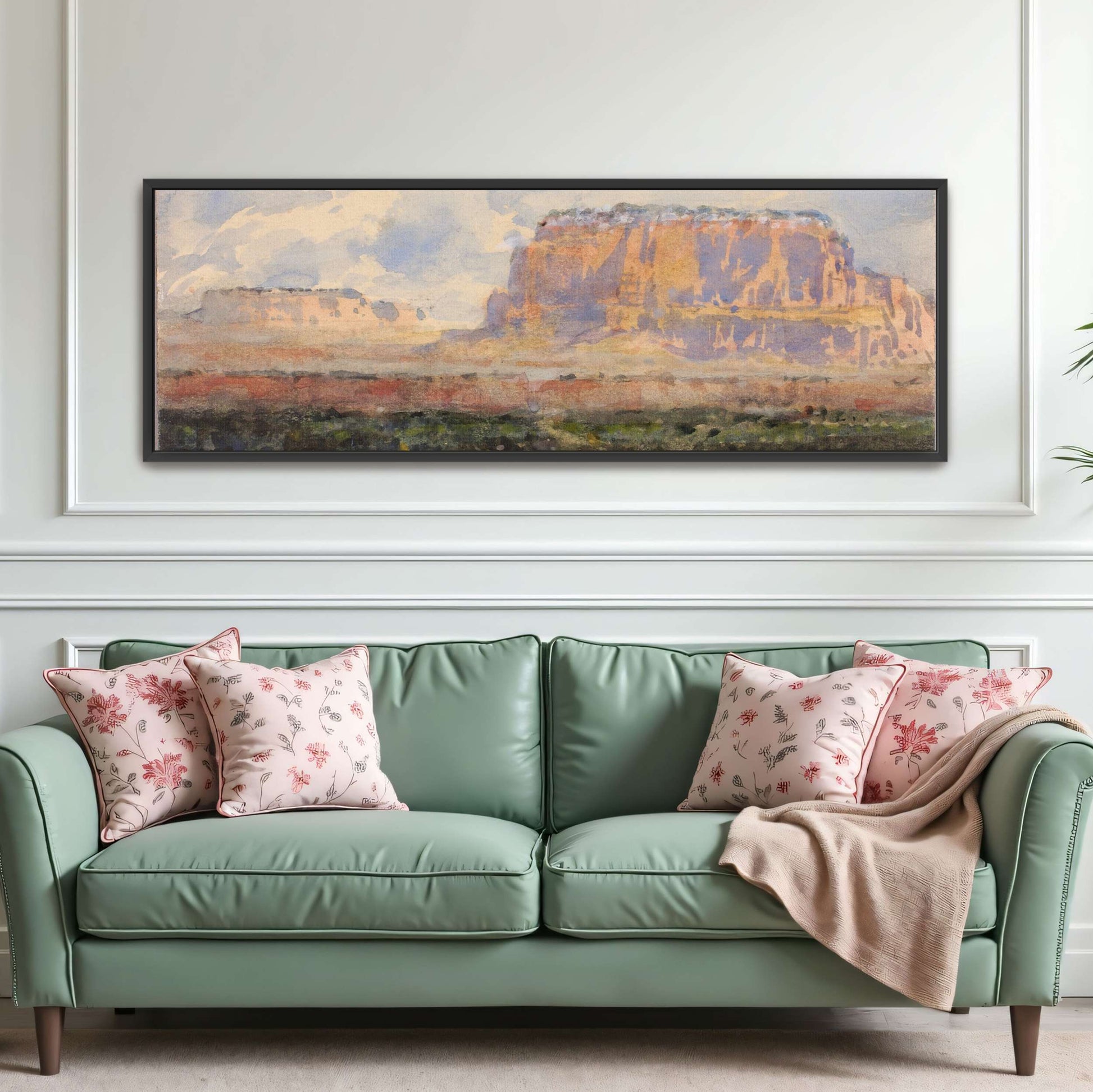 Mesa Landscape with Clouds by William Henry Holmes