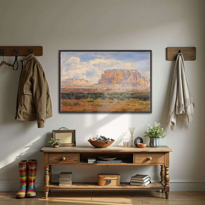 Mesa Landscape with Clouds by William Henry Holmes