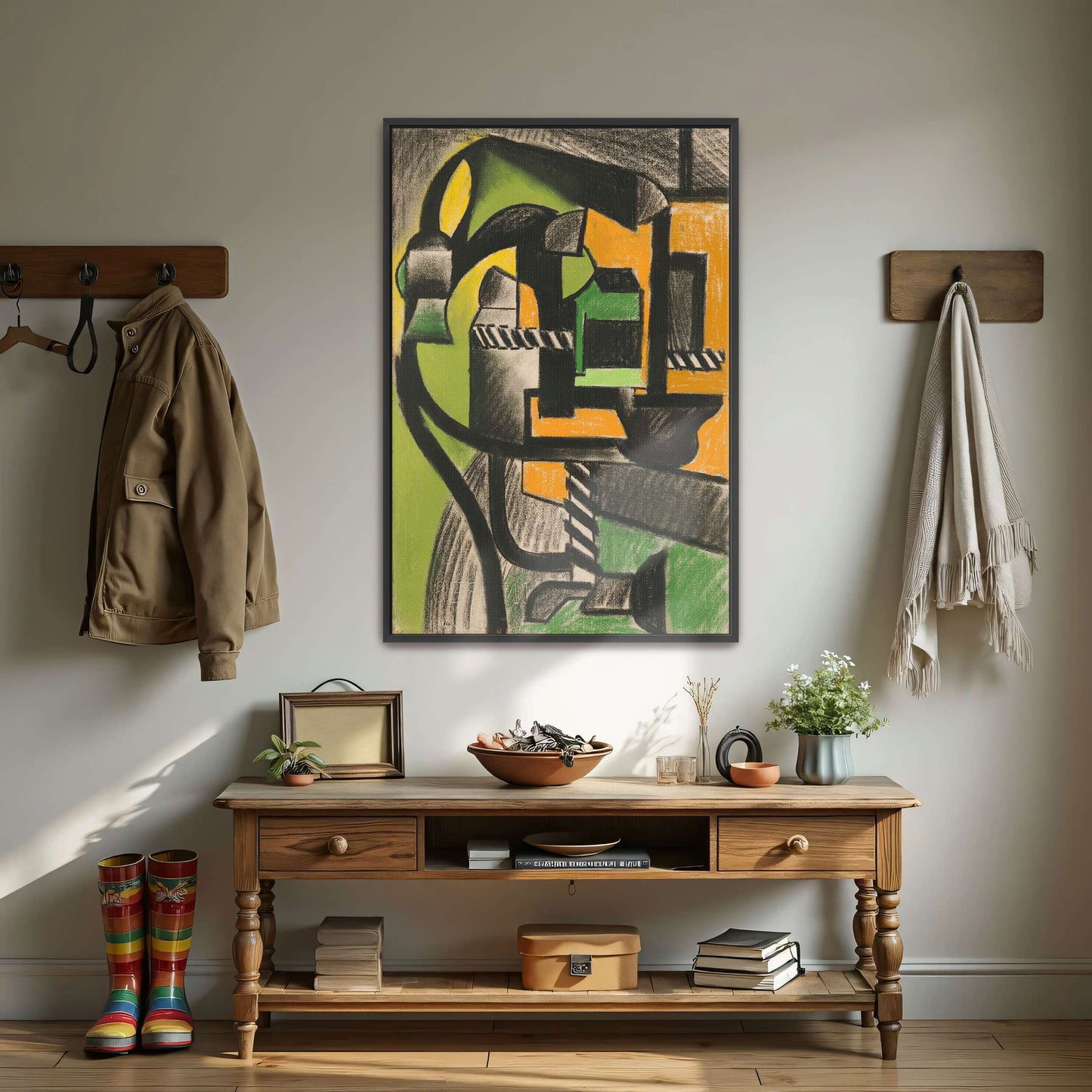 Abstract Cubist Composition by Henri Gaudier-Brzeska