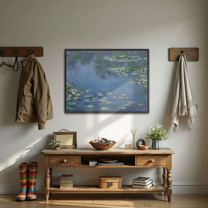 Water Lilies Impressionist Landscape By Claude Monet