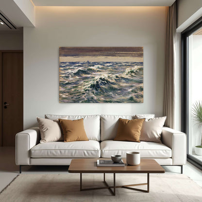 Choppy Waves on the Open Sea by William Henry Holmes