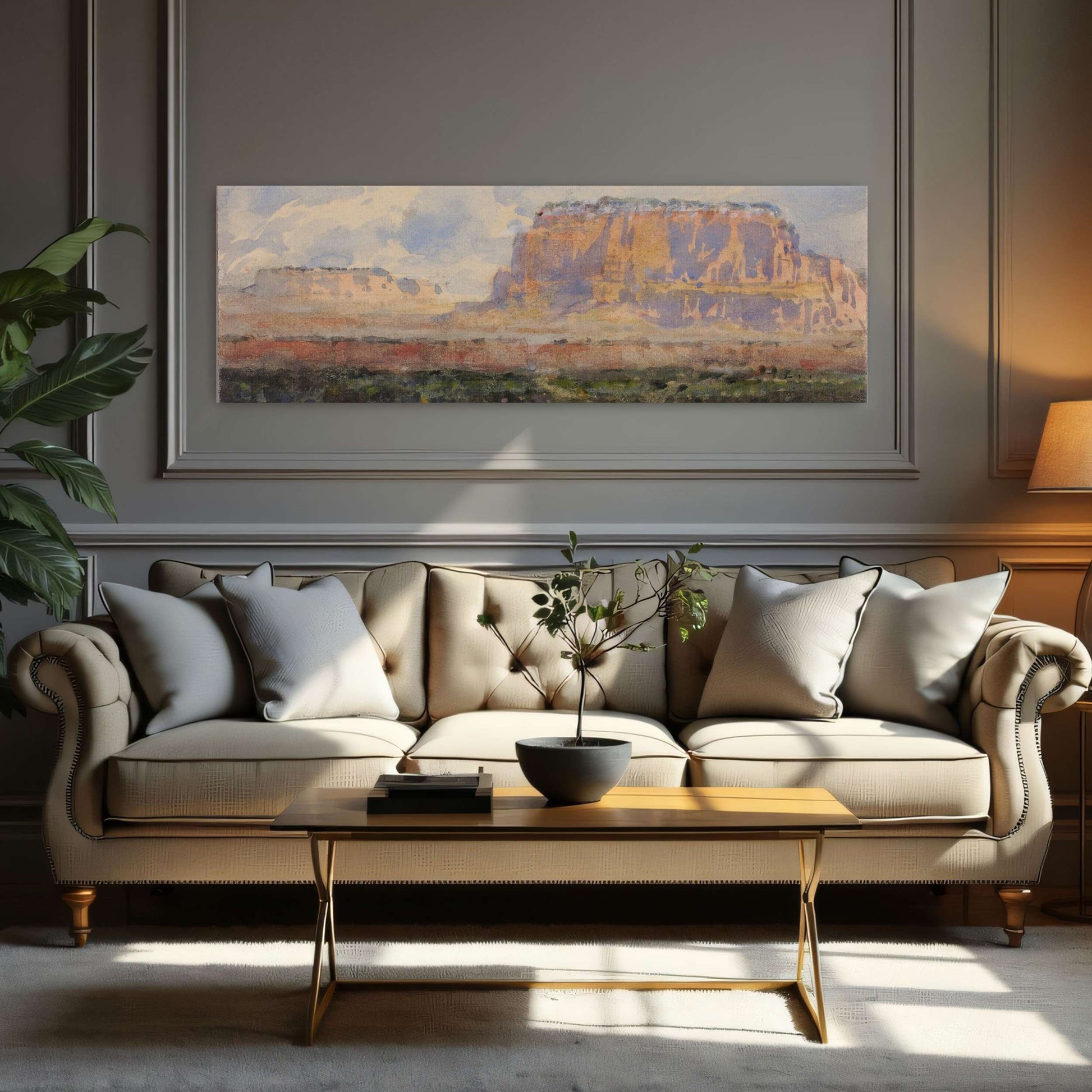 Mesa Landscape with Clouds by William Henry Holmes