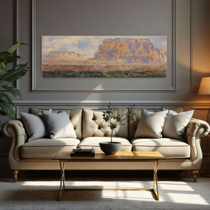 Mesa Landscape with Clouds by William Henry Holmes