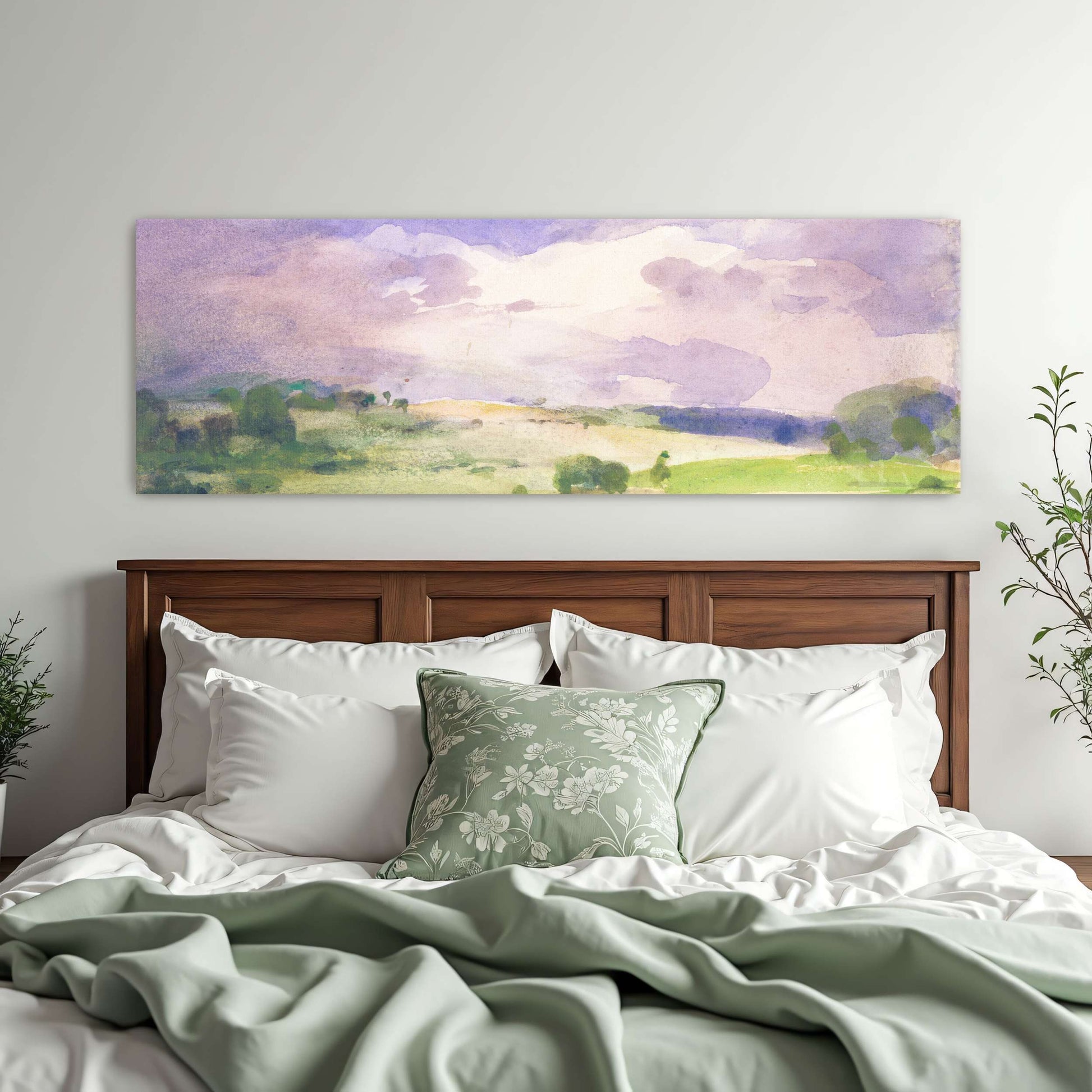 Rolling Hills Under a Cloudy Sky by William Henry Holmes