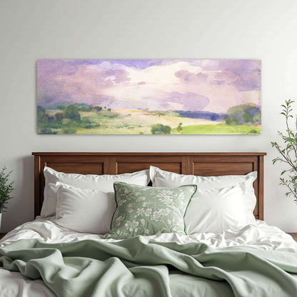 Rolling Hills Under a Cloudy Sky by William Henry Holmes