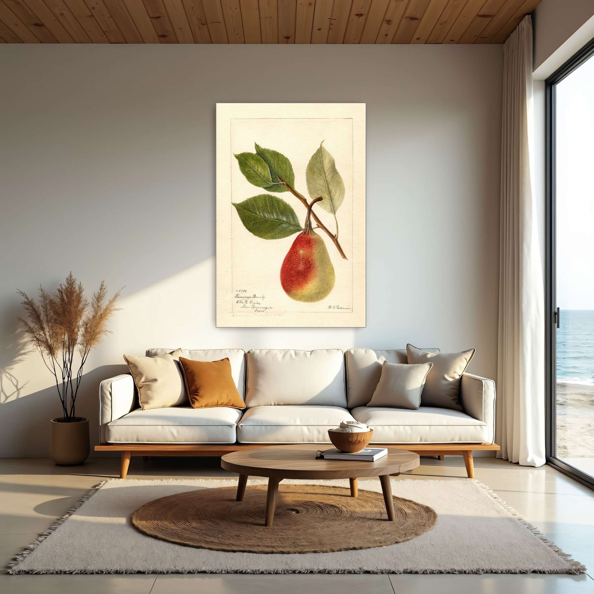 Summer Beauty pear watercolor by Deborah Griscom Passmore
