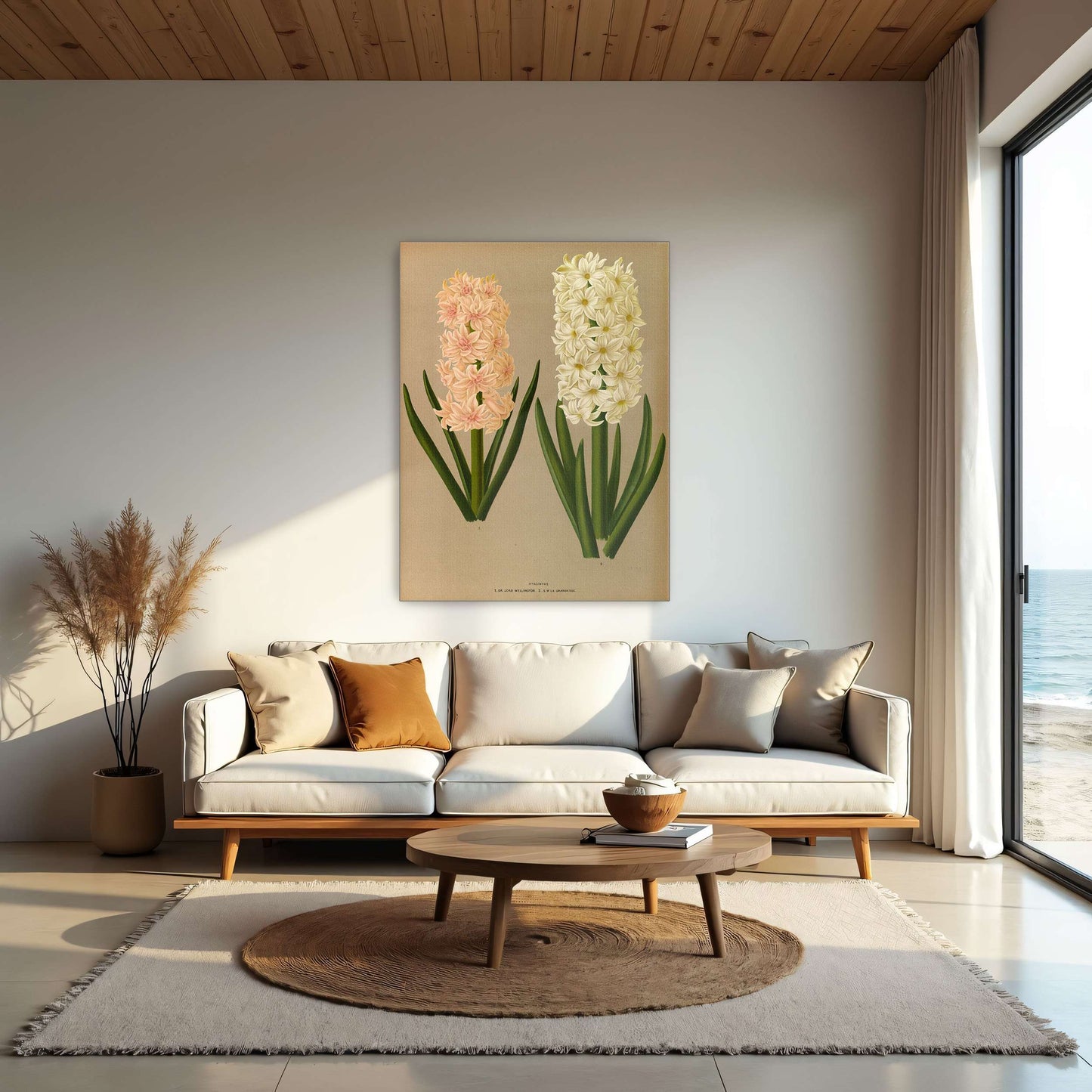 Two Hyacinth Flowers by Arentina Hendrica Arendsen