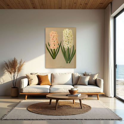 Two Hyacinth Flowers by Arentina Hendrica Arendsen