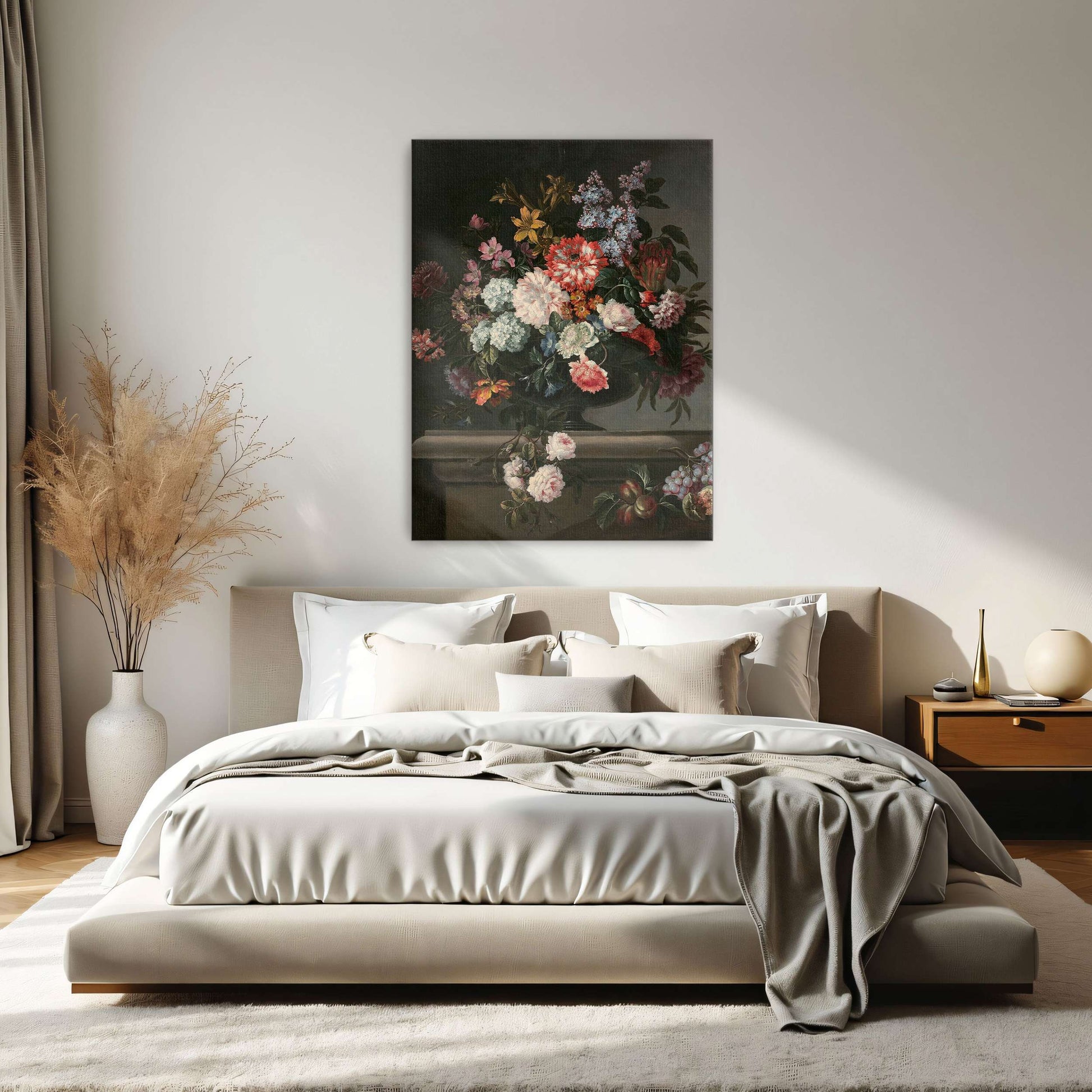Still life with flowers and fruit by Jean-Baptiste Monnoyer