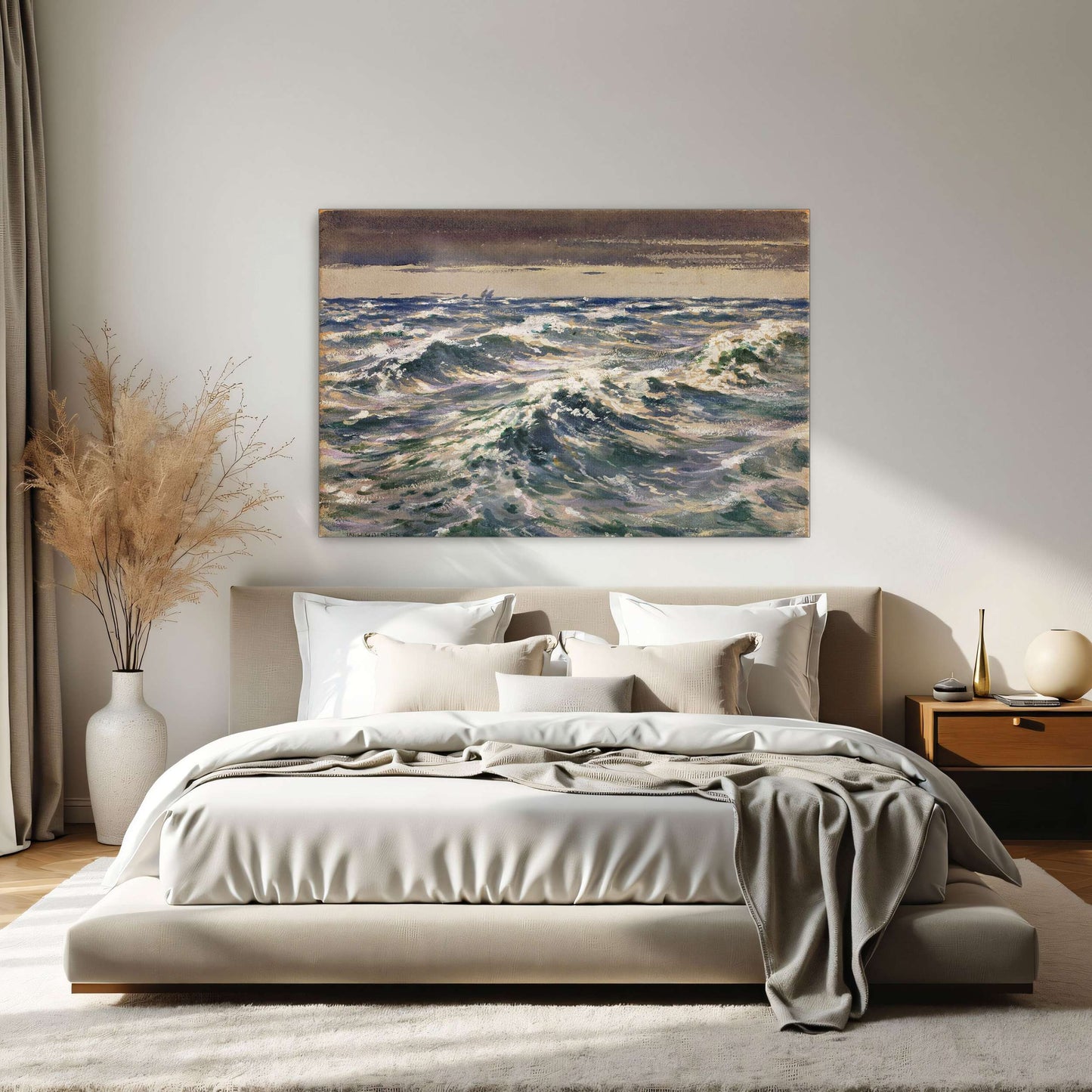 Choppy Waves on the Open Sea by William Henry Holmes