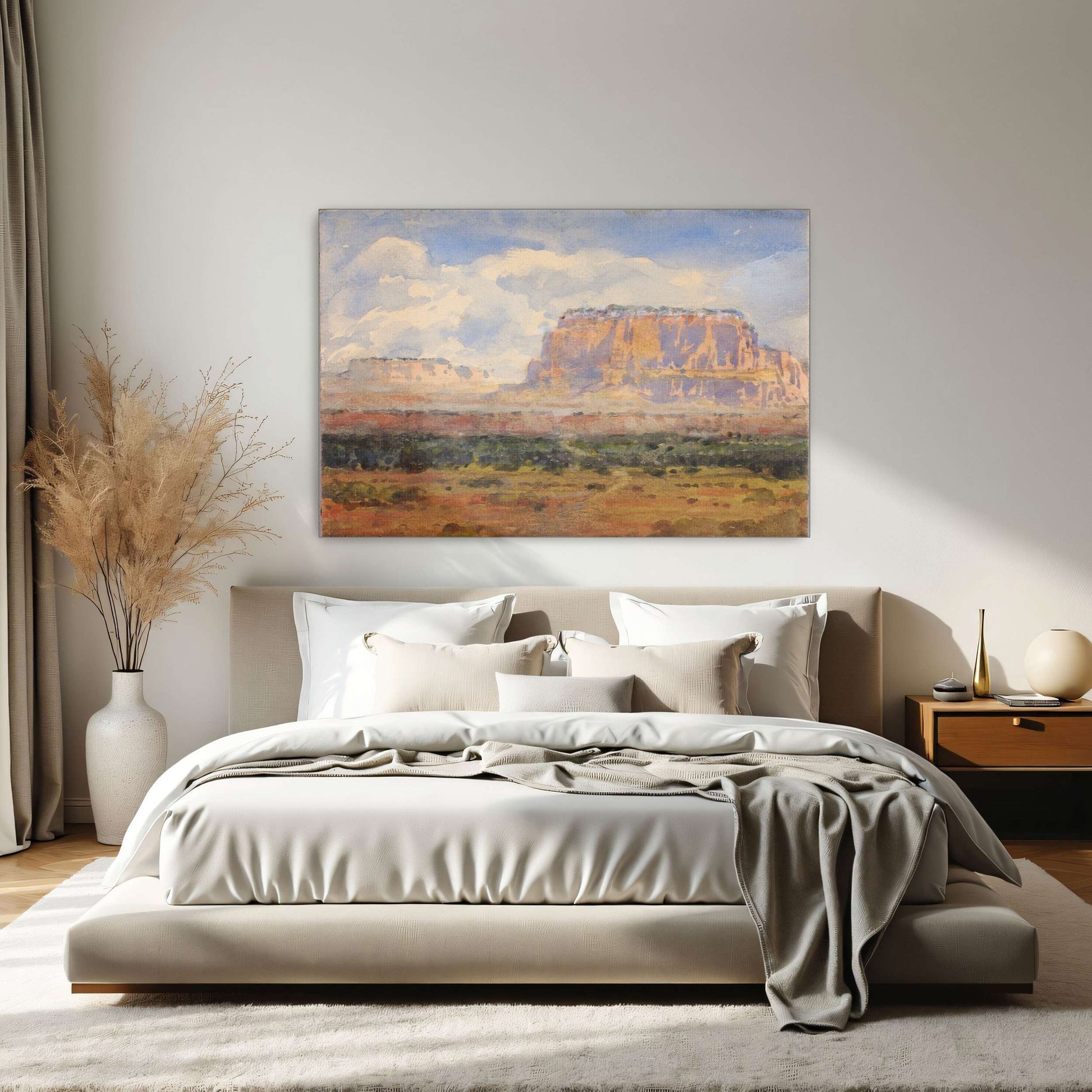 Mesa Landscape with Clouds by William Henry Holmes