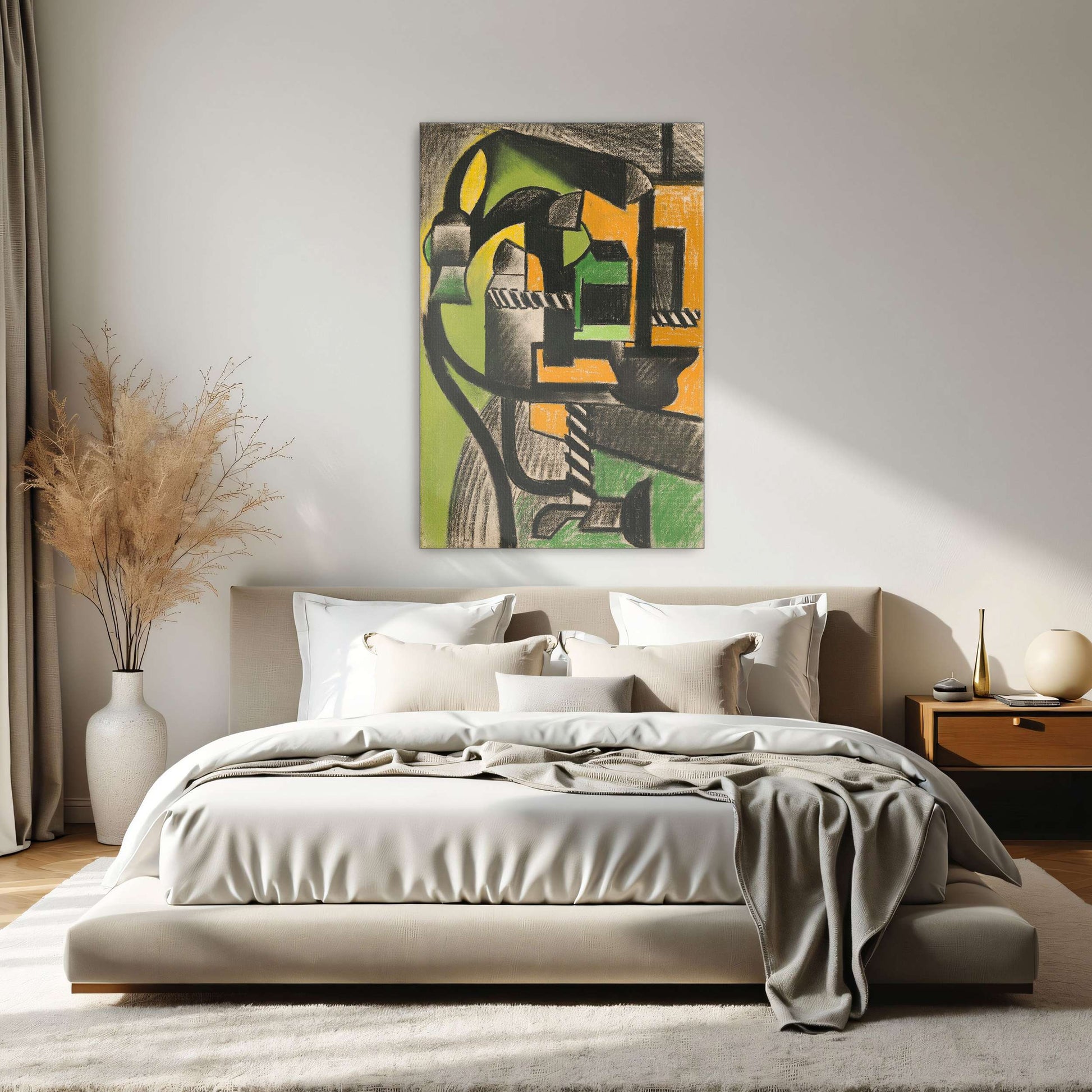 Abstract Cubist Composition by Henri Gaudier-Brzeska