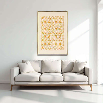 Ornamental Design From The Coronation Of The Virgin By Sydney Vacher