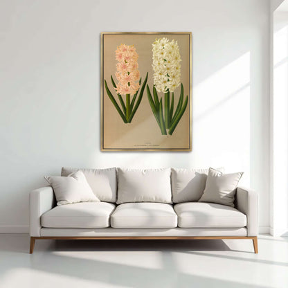 Two Hyacinth Flowers by Arentina Hendrica Arendsen