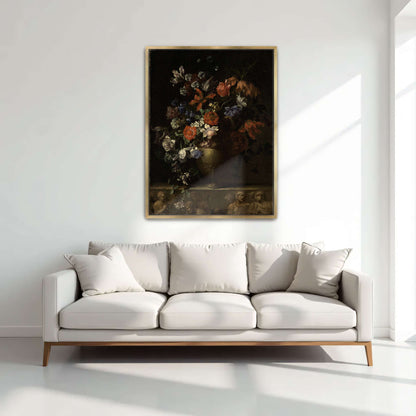 Vase of Flowers with Still Life by Jean-Baptiste Monnoyer