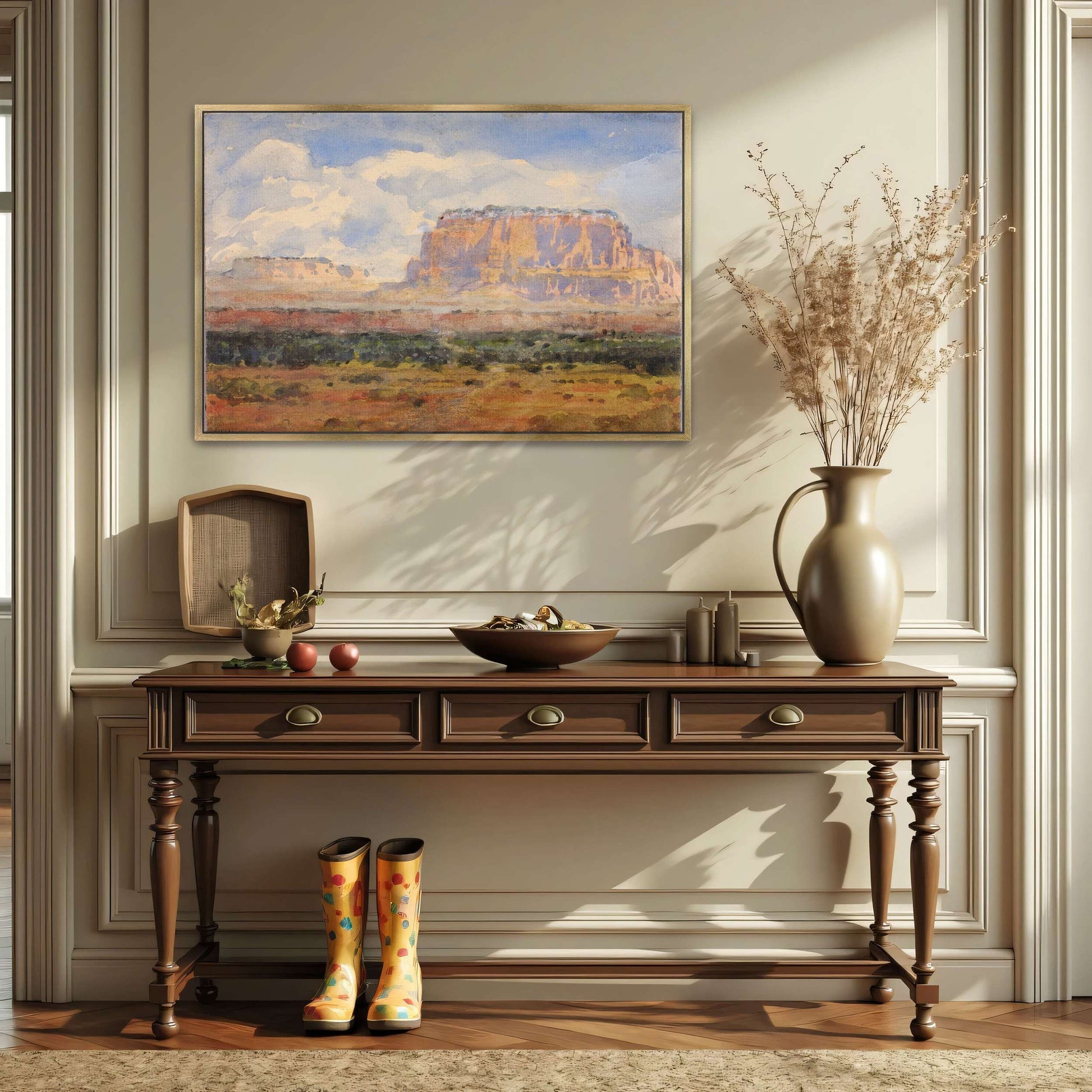 Mesa Landscape with Clouds by William Henry Holmes
