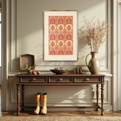 Ornamental Design From Italian Painting By Sydney Vacher