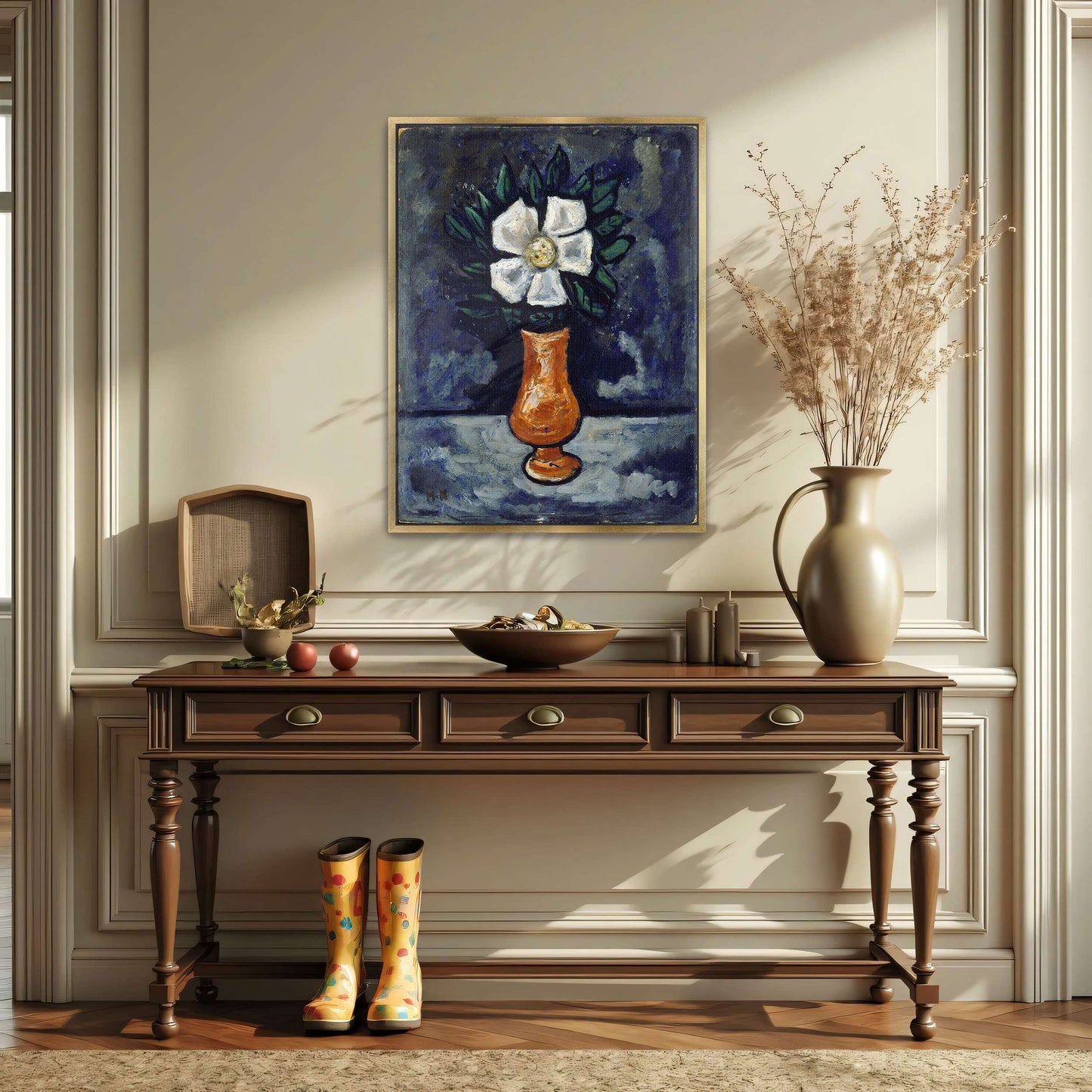 White Flower in a Vase by Marsden Hartley