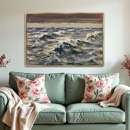 Choppy Waves on the Open Sea by William Henry Holmes