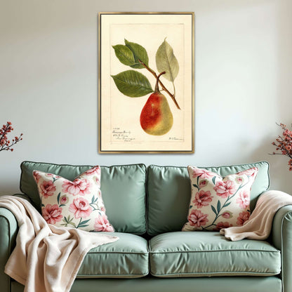 Summer Beauty pear watercolor by Deborah Griscom Passmore